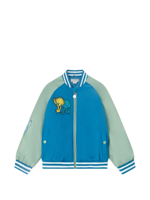 Stella McCartney Kids graphic-print bomber jacket
