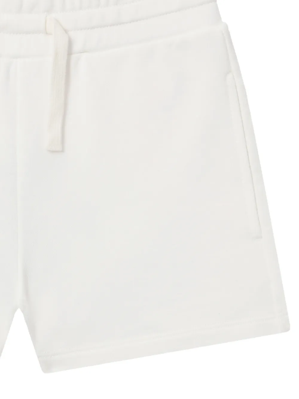 Stella McCartney Kids logo-print drawstring shorts Wit