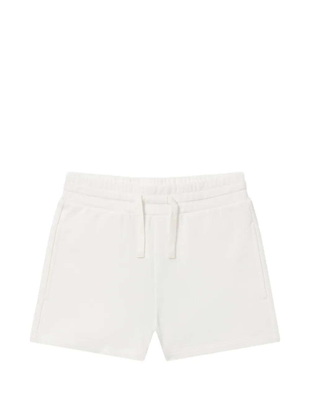 Stella McCartney Kids logo-print drawstring shorts - Bianco