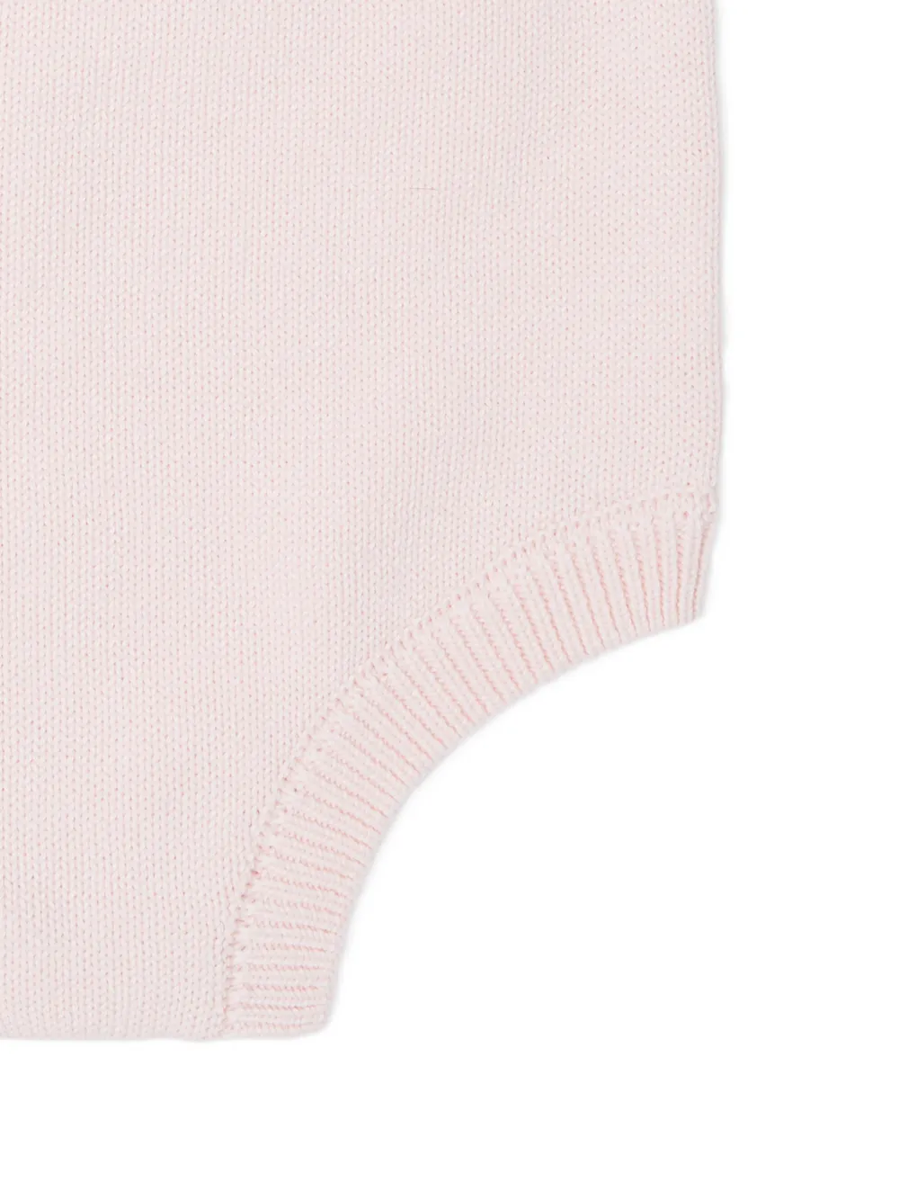 Stella McCartney Kids Gebreide shorts met intarsia Roze