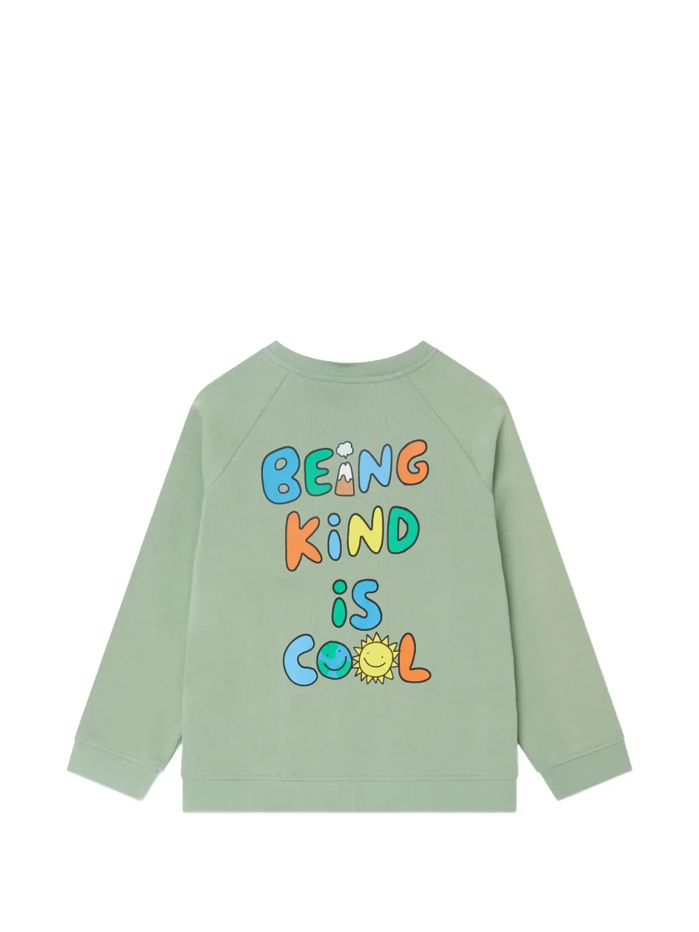 Stella McCartney Kids Earth Friends trui met grafische print Groen