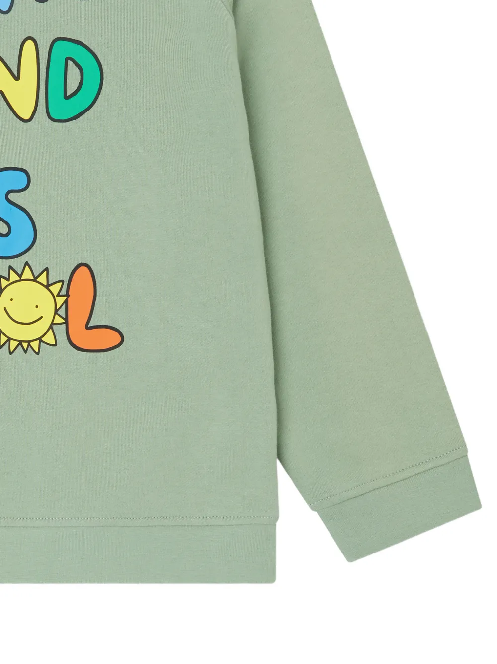 Stella McCartney Kids Earth Friends trui met grafische print Groen