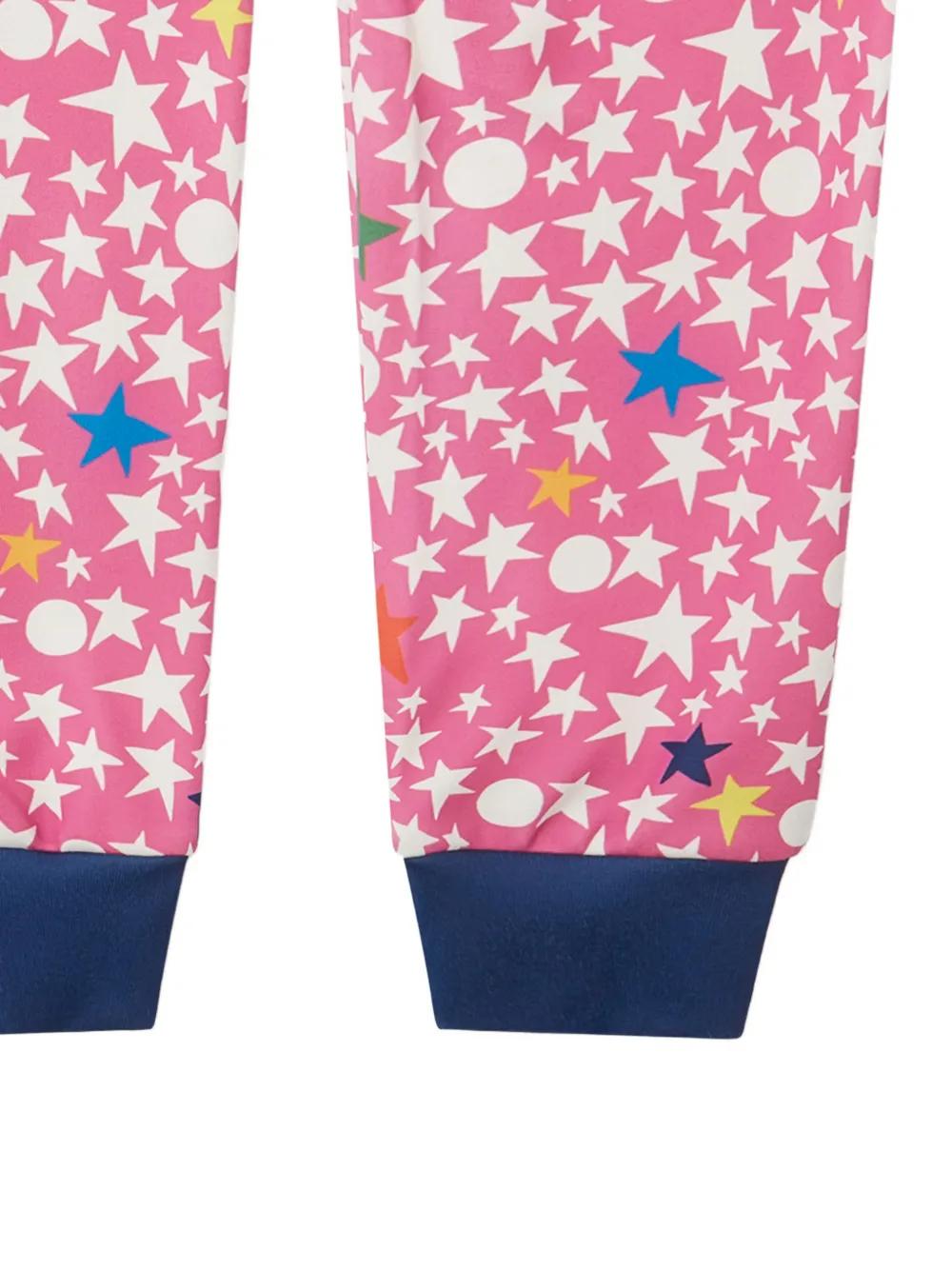 Stella McCartney Kids Pyjama met sterrenprint Roze
