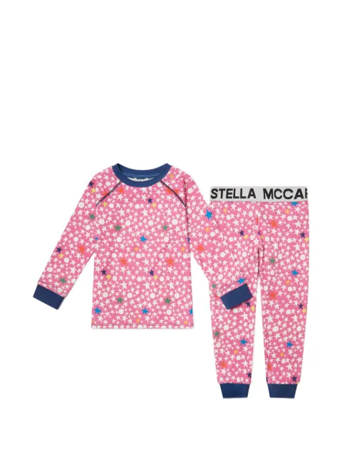 Stella McCartney Kids star-print pajamas set