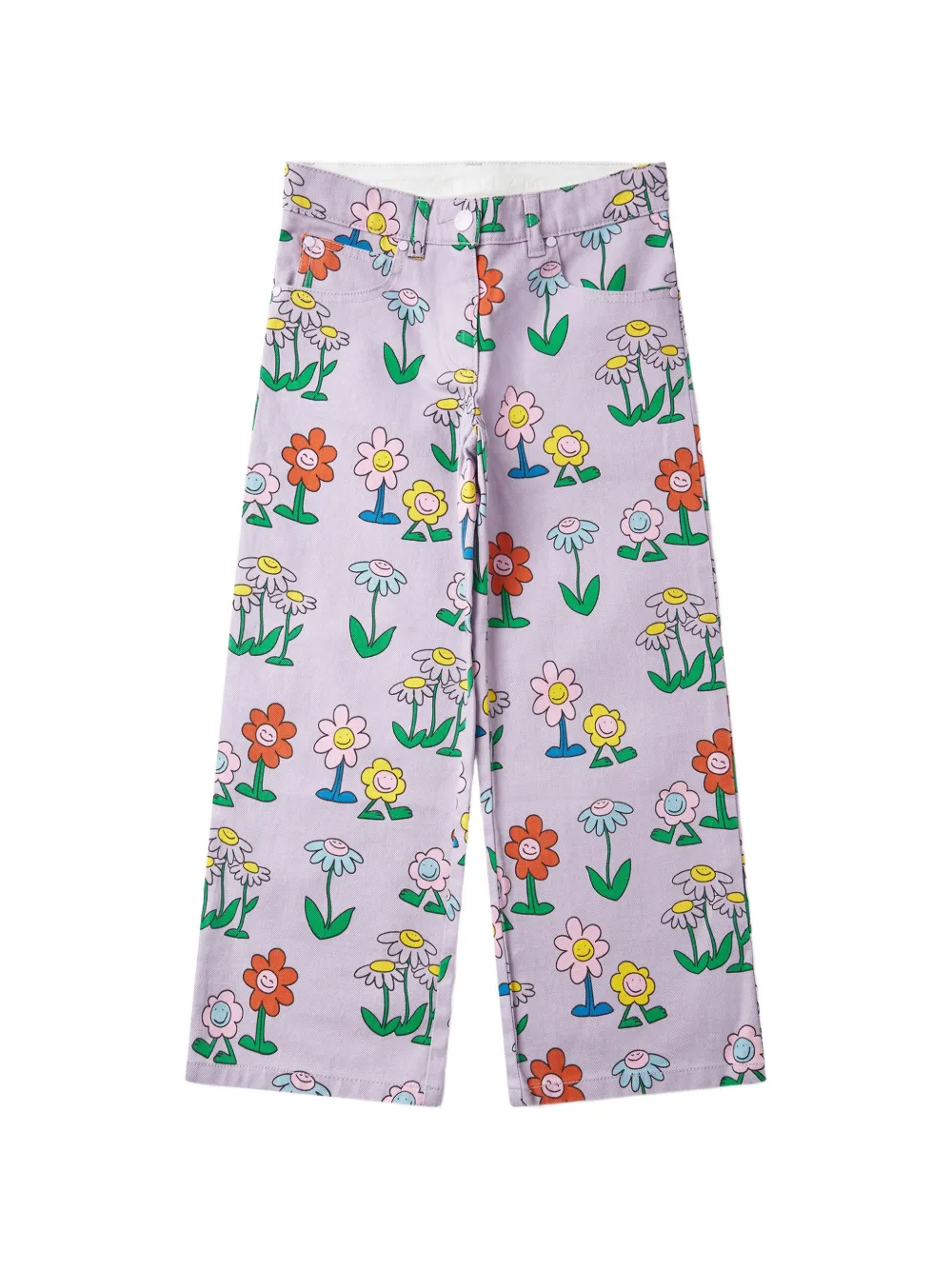 Stella McCartney Kids floral-print jeans - Viola