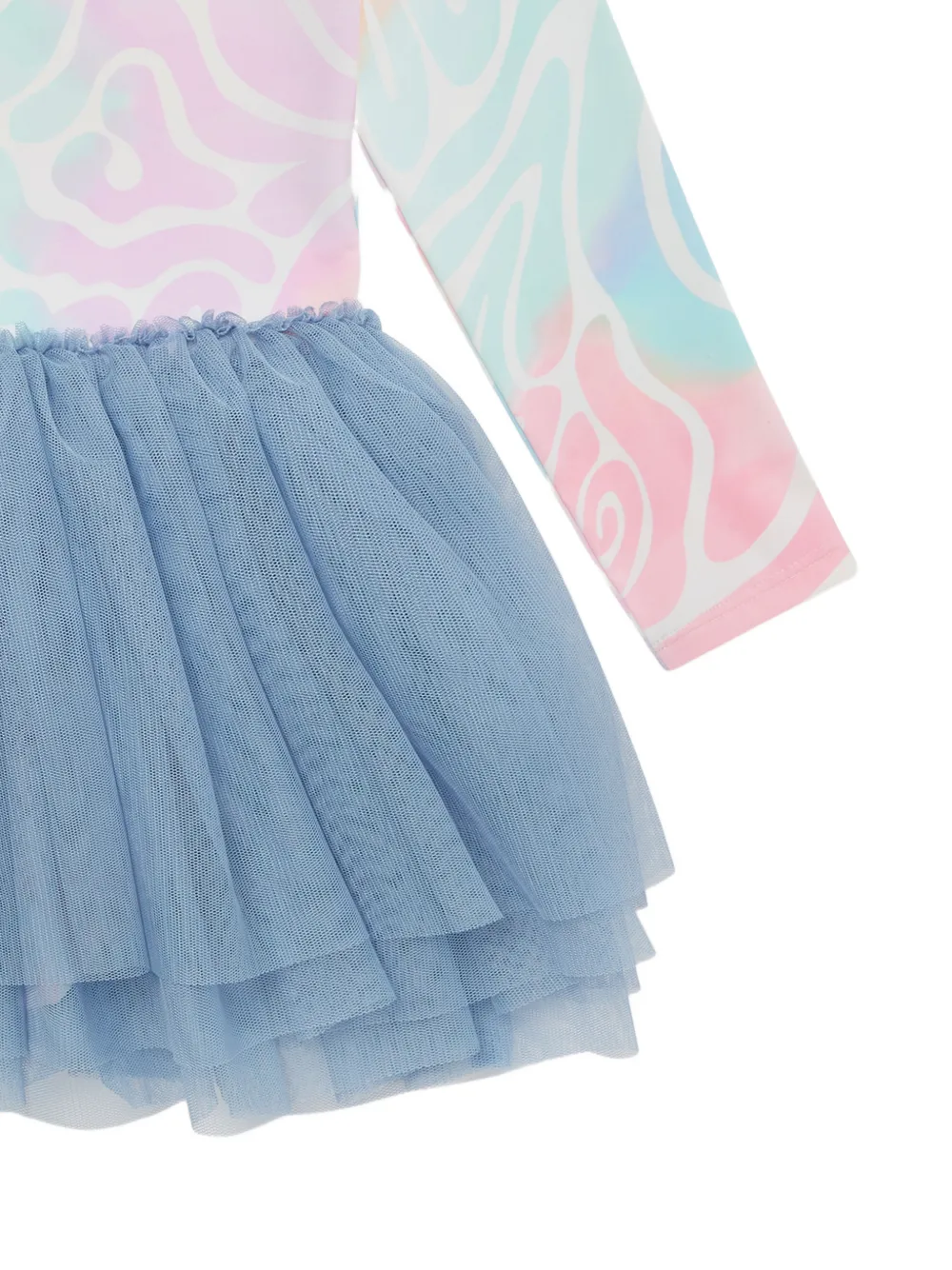 Stella McCartney Kids Jurk met tule rok Blauw