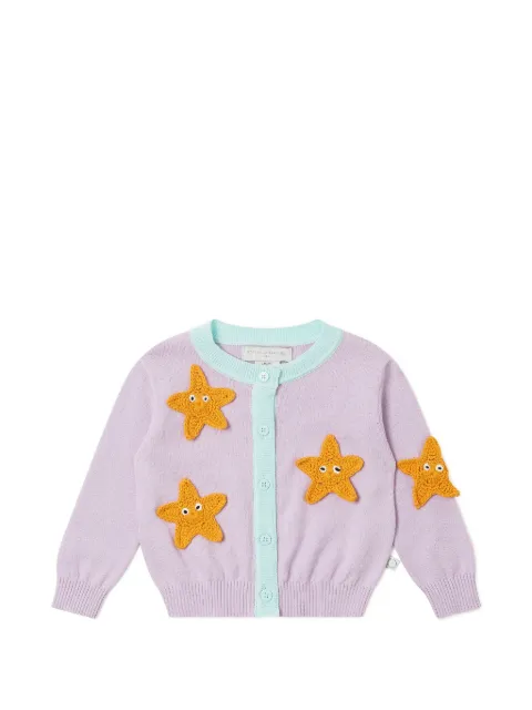 Stella McCartney Kids star-patch cardigan
