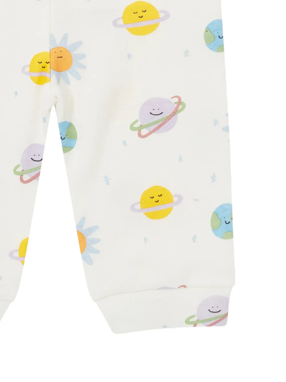 Stella McCartney Kids Broek met print Wit