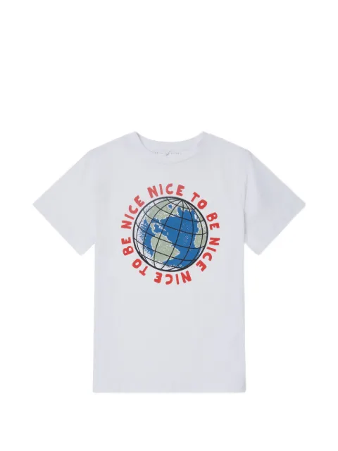 Stella McCartney Kids globe-print T-shirt