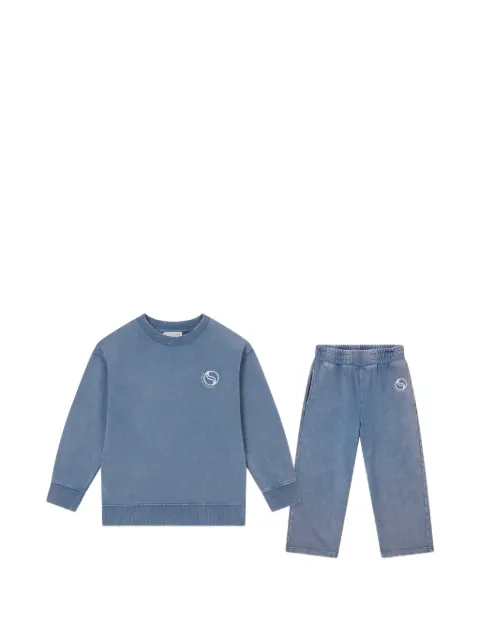 Stella McCartney Kids chándal con logo estampado