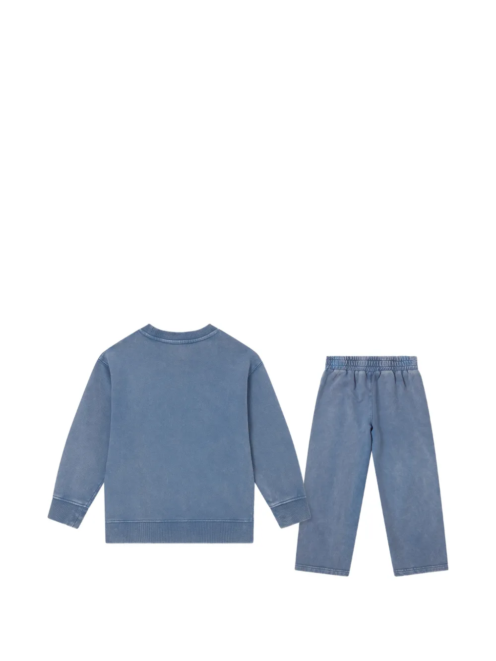 Stella McCartney Kids logo-print tracksuit Blauw