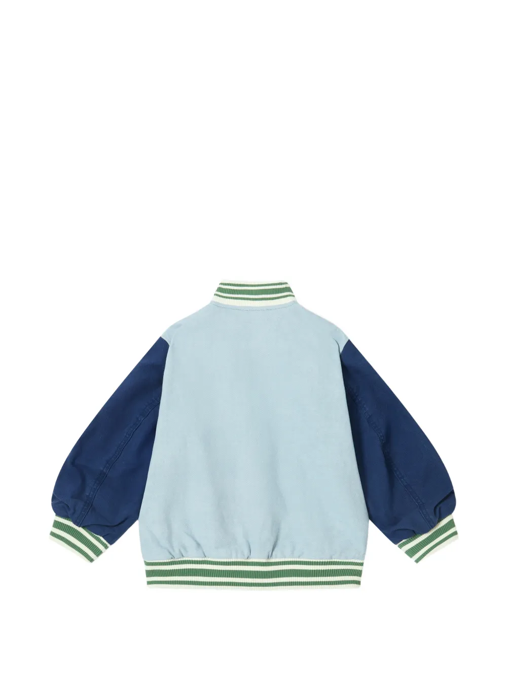 Stella McCartney Kids Bomberjack met colourblocking Blauw