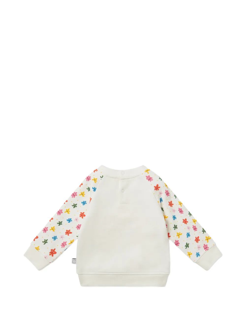 Stella McCartney Kids Trui met raglan mouwen en sterprint Wit