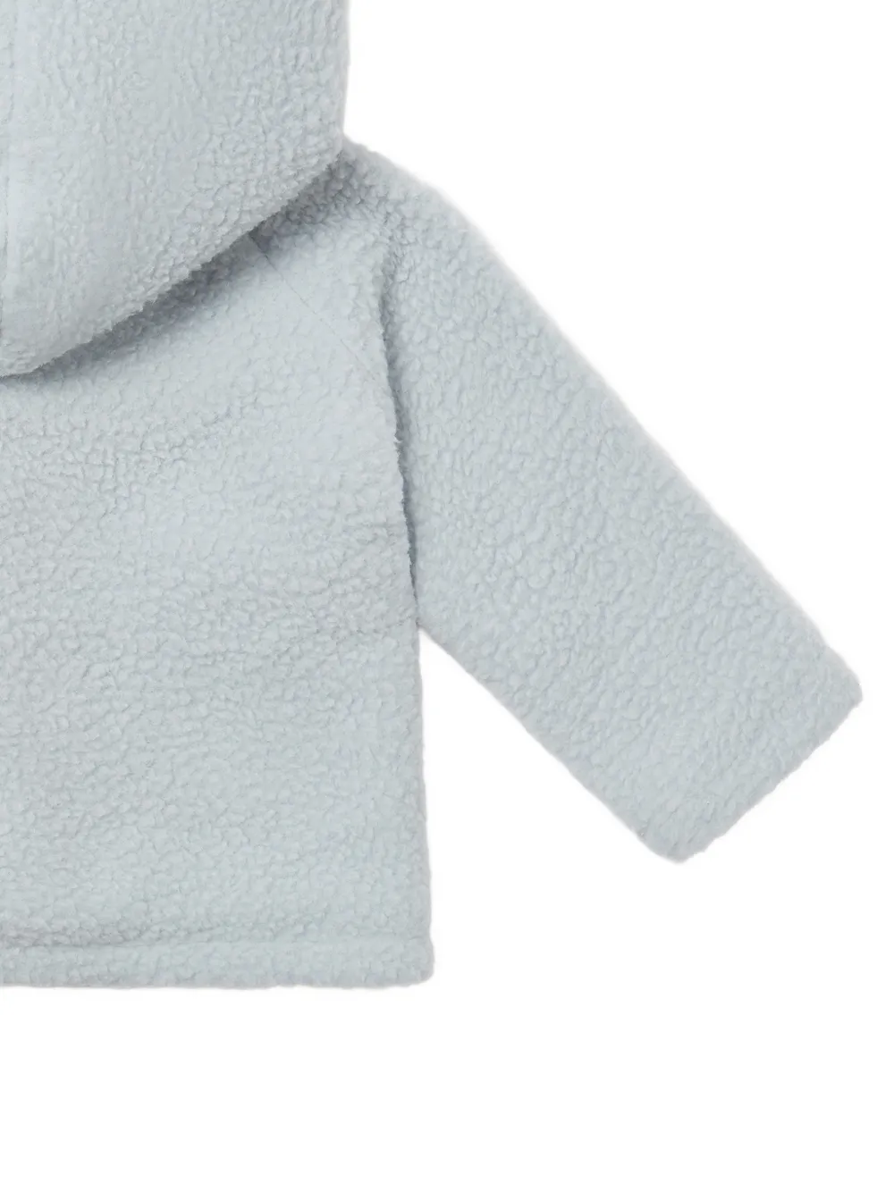 Stella McCartney Kids Fleece jack met capuchon Blauw