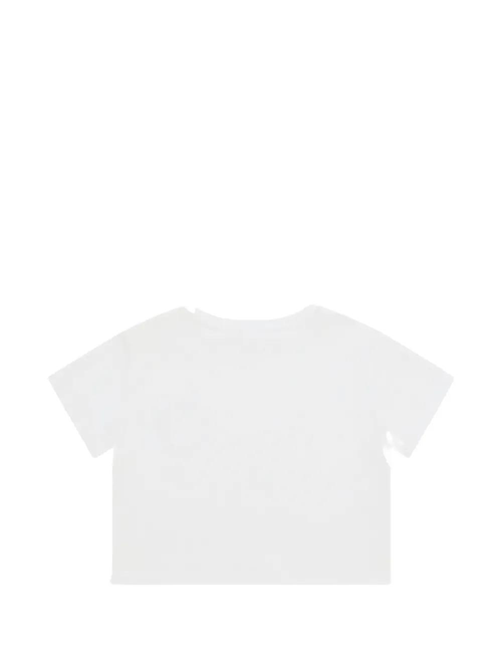 Stella McCartney Kids T-shirt van biologisch katoen met logoprint Wit