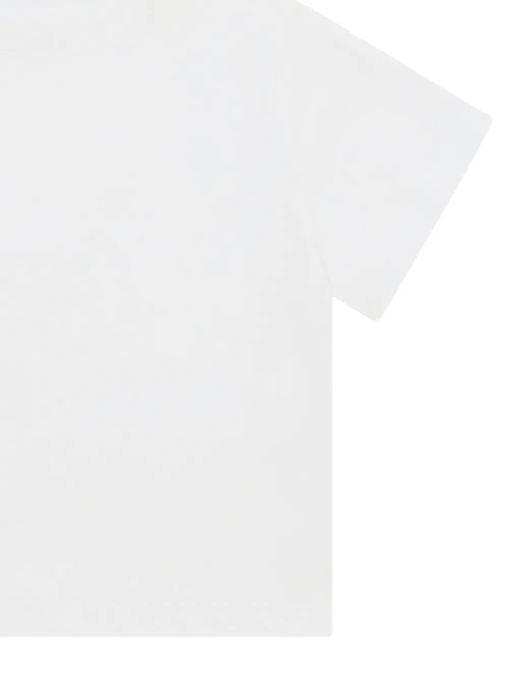 Stella McCartney Kids T-shirt van biologisch katoen met logoprint Wit