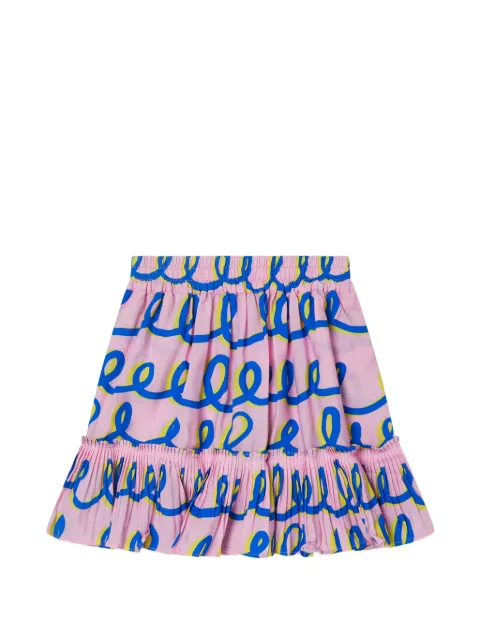 Stella McCartney Kids jupe à imprimé graphique