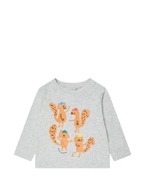 Stella McCartney Kids squirrel-print T-shirt