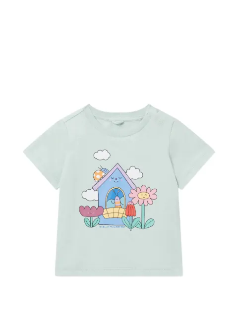 Stella McCartney Kids  t-shirt Bug House à imprimé graphique