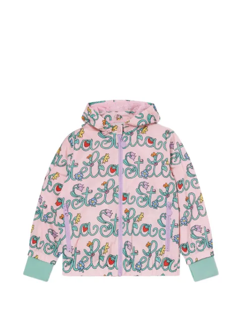 Stella McCartney Kids chaqueta Vine con logo y estampado floral