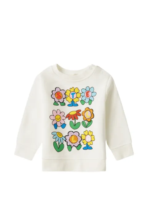 Stella McCartney Kids floral-print sweater