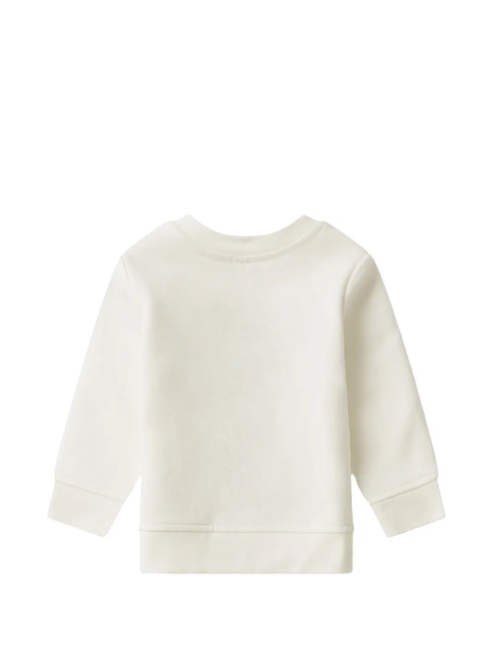 Stella McCartney Kids floral-print sweater Beige