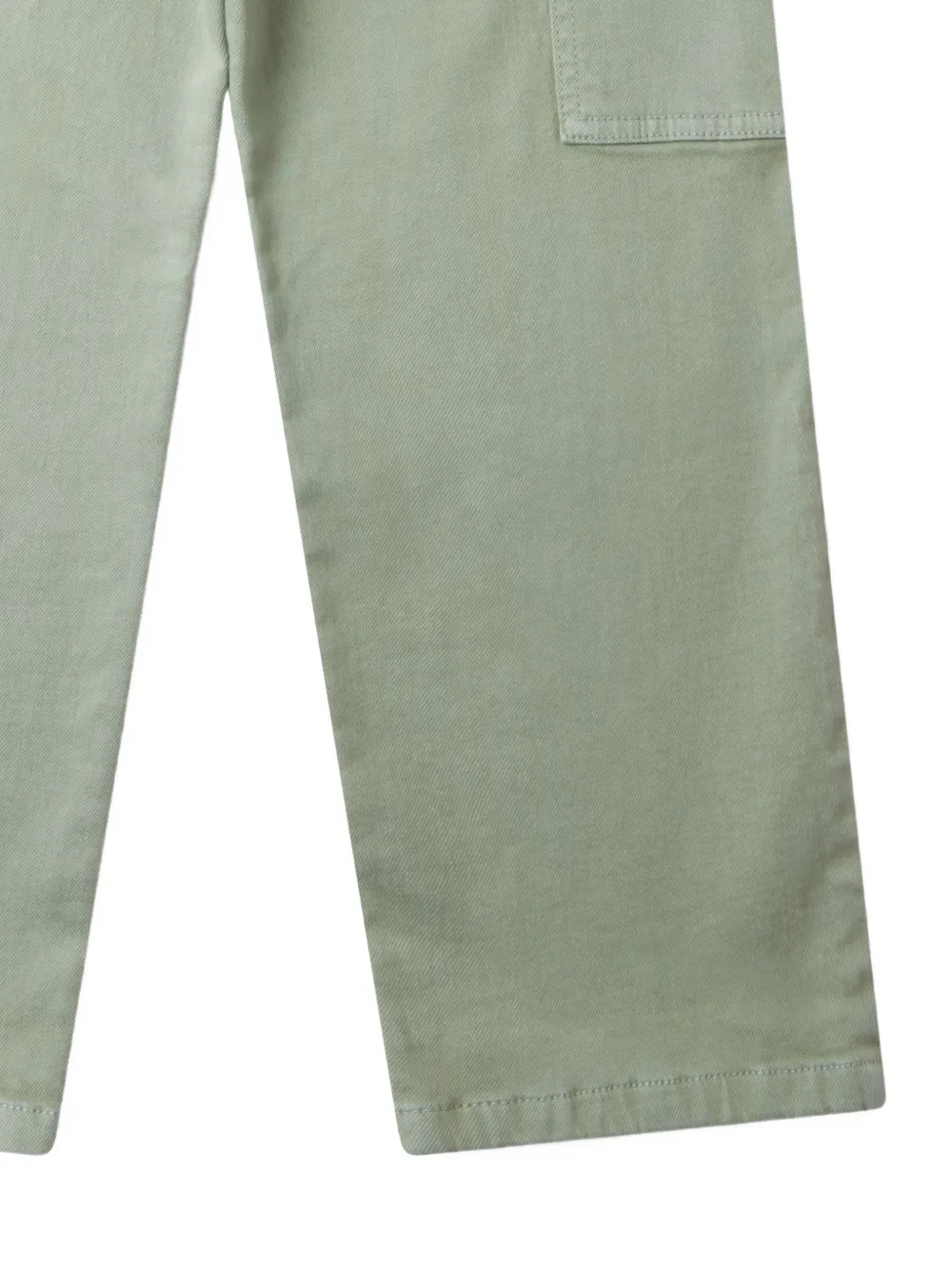 Stella McCartney Kids Jeans met grafische patch Groen