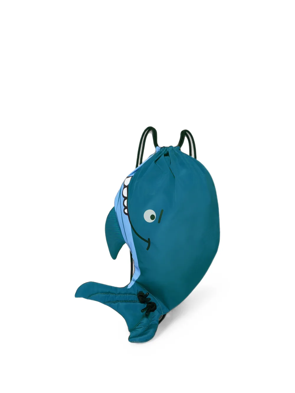 Stella McCartney Kids shark-shape backpack - Blu