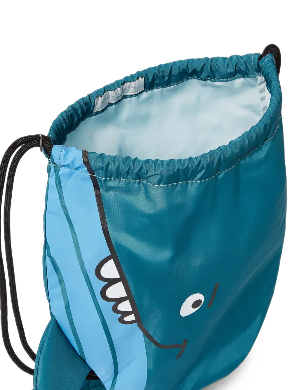 Stella McCartney Kids Haaivormige rugzak Blauw