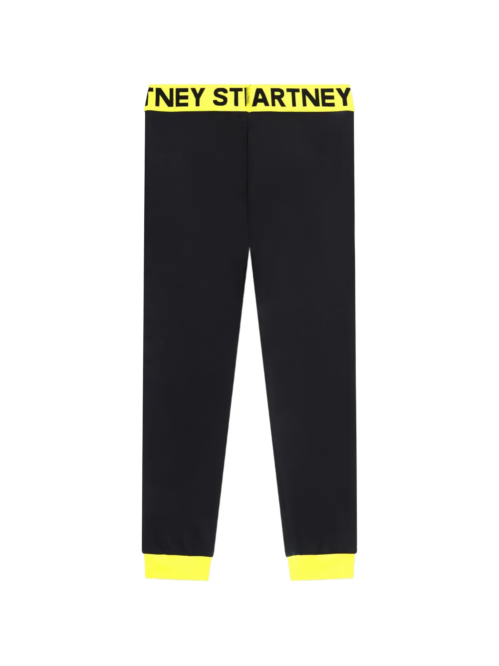 Stella McCartney Kids logo-waistband pajama bottoms Zwart