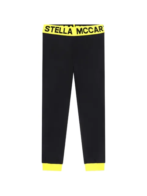 Stella McCartney Kids logo-waistband pajama bottoms