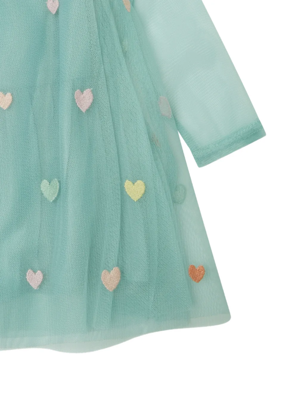Stella McCartney Kids Tulen jurk Groen