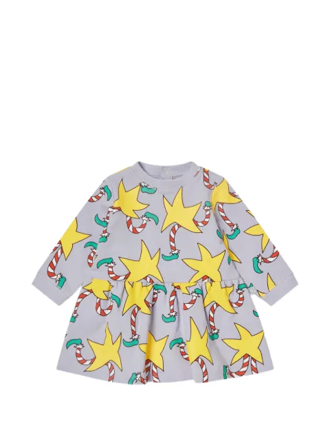 Stella McCartney Kids star-print flared dress