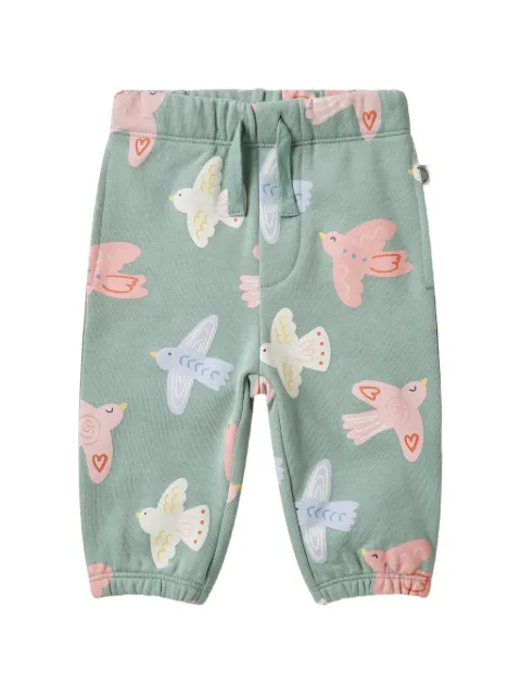 Stella McCartney Kids pants con pájaros estampados