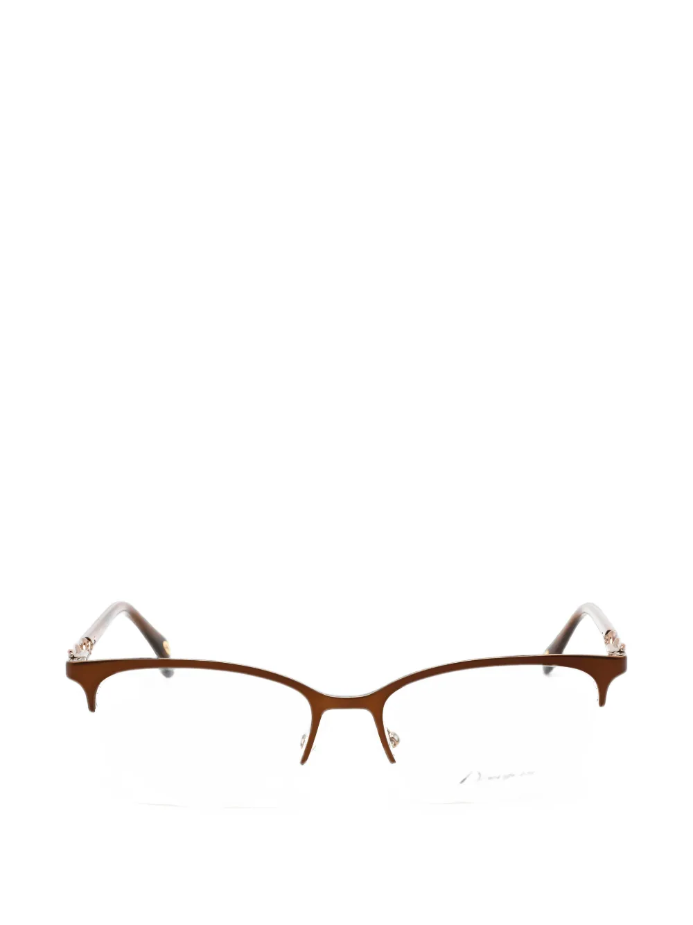 Emozioni half-rim rectangle-frame glasses