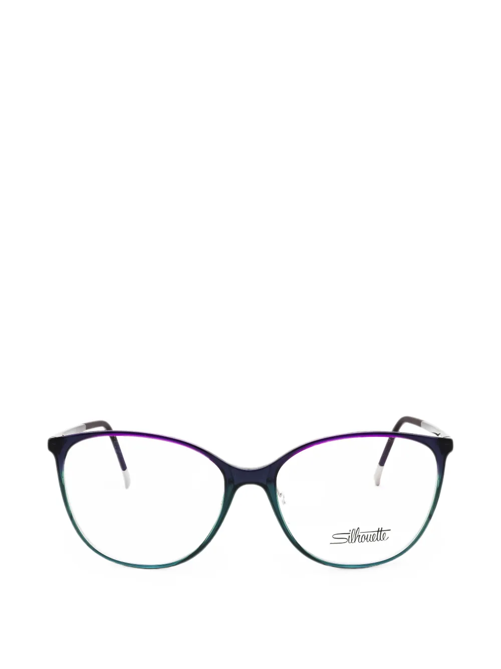 Silhouette SPX Illusion Fullrim cat-eye glasses - Blu