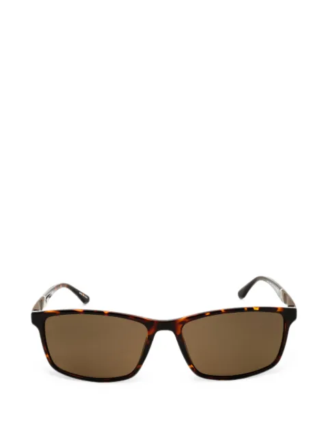 Chesterfield tortoiseshell-effect rectangle-frame sunglasses
