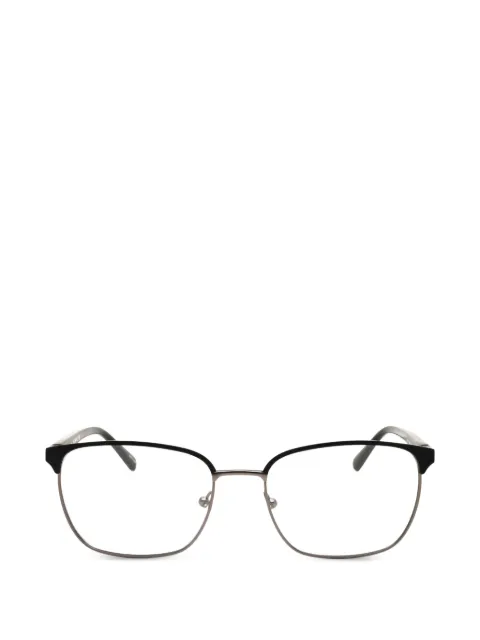 Chesterfield oval-frame glasses