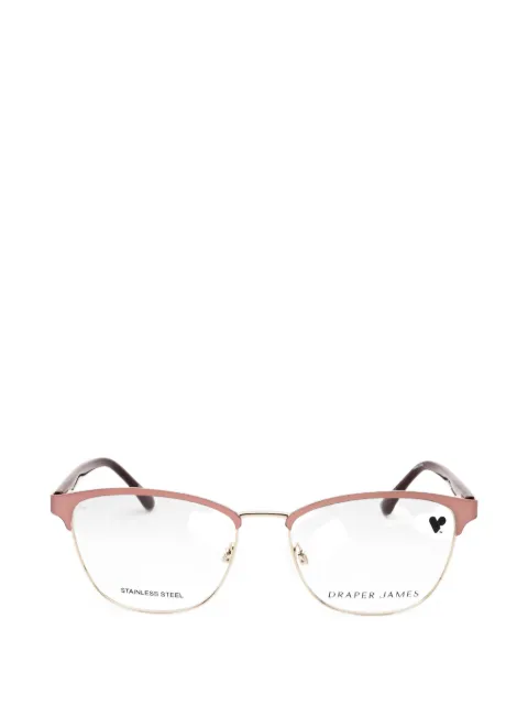 Draper James rectangle-frame glasses