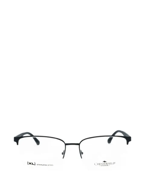 Chesterfield rectangular semi-rimless glasses