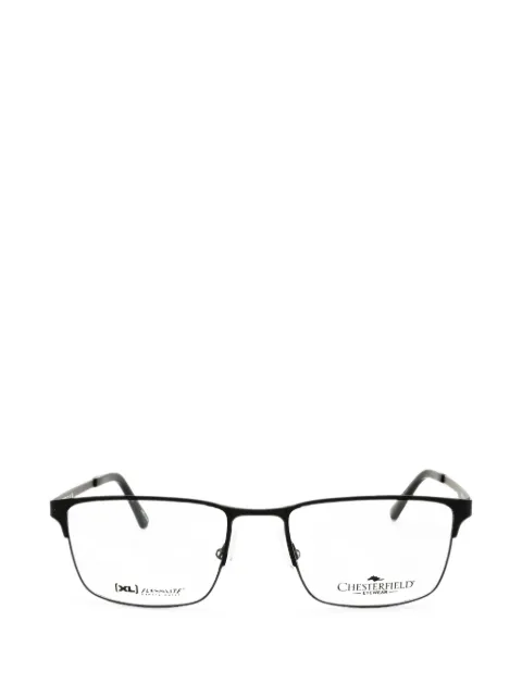 Chesterfield rectangle-frame glasses