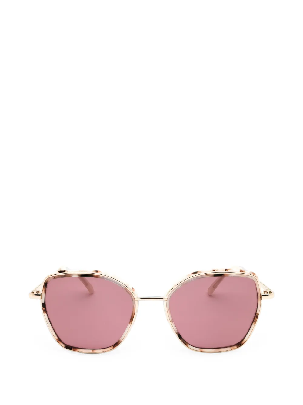 Draper James geometric-frame sunglasses
