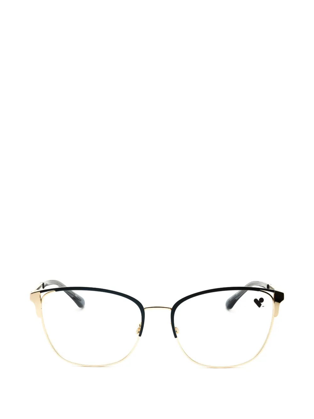 Draper James rectangle-frame glasses