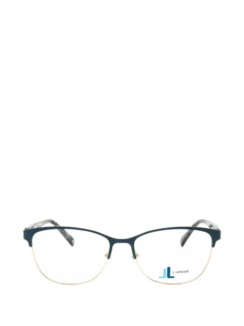 J. Landon geometric-frame glasses