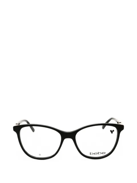Bebe crystal-embellished cat-eye frame glasses
