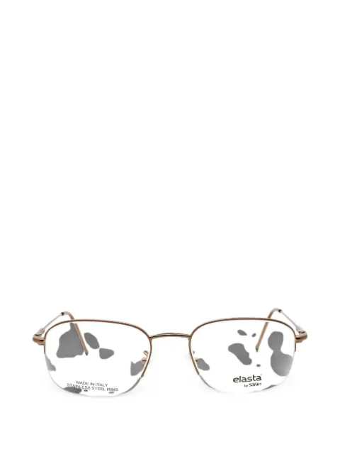 Elasta rectangle-frame glasses