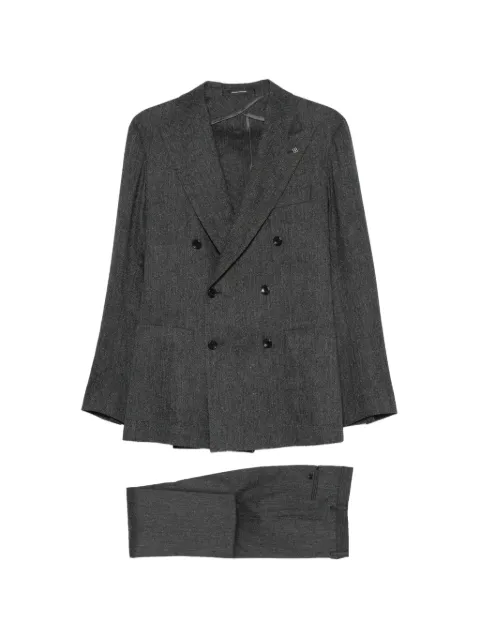 Tagliatore pin-lapel double-breasted suit