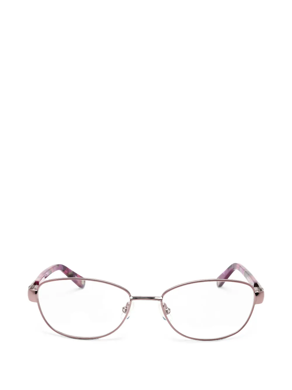 Liz Claiborne oval-frame glasses
