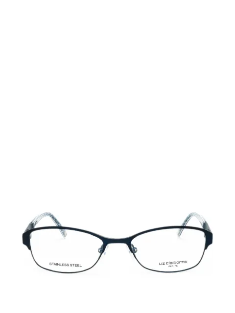 Liz Claiborne oval-frame glasses