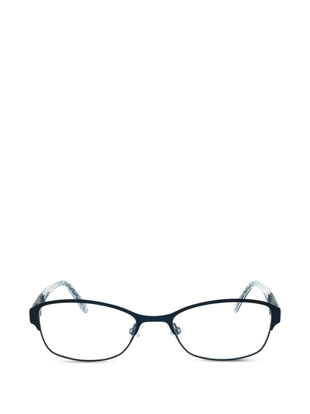 Liz Claiborne oval-frame glasses
